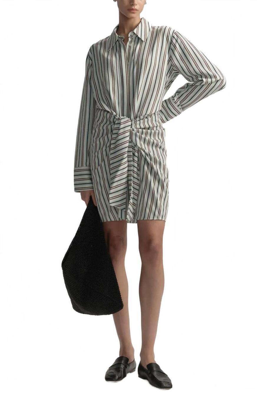 NEW A.L.C. mia dress in ice mint ganache